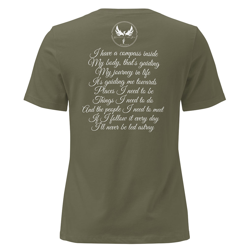 Thumbnail: "Guided From Within" (White Print)