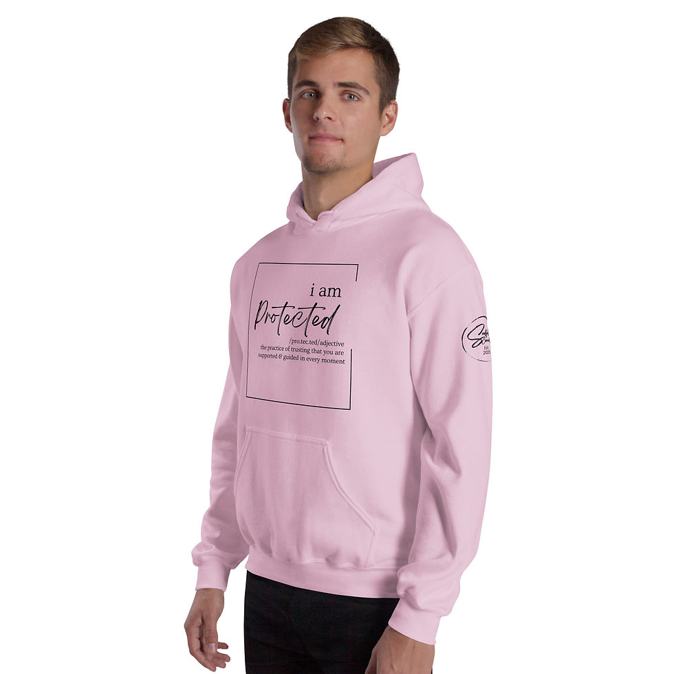 Thumbnail: "I Am Protected", Loose Fit (Black Print)