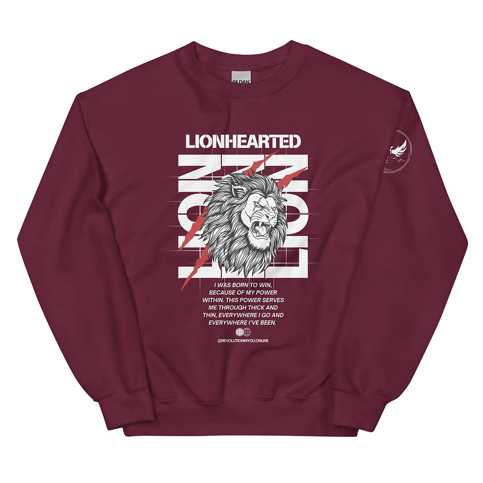 Thumbnail: Lionhearted (White Print)
