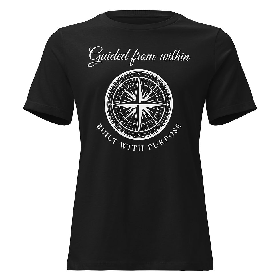 Thumbnail: "Guided From Within" (White Print)