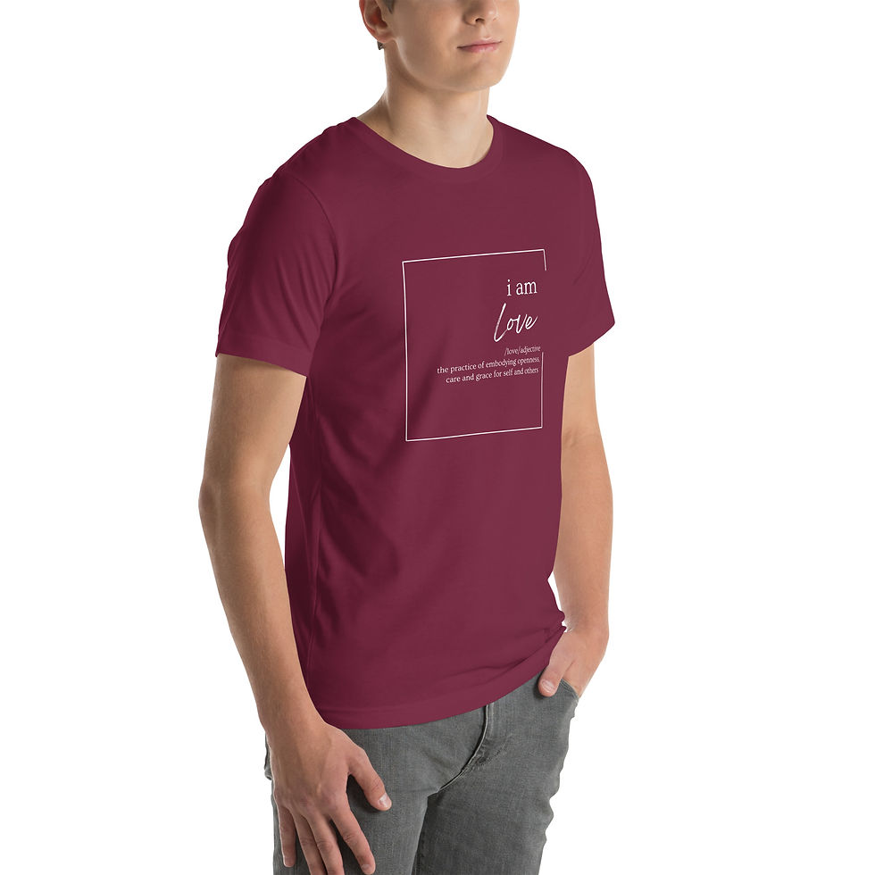 Thumbnail: “I Am Love” (White Print)