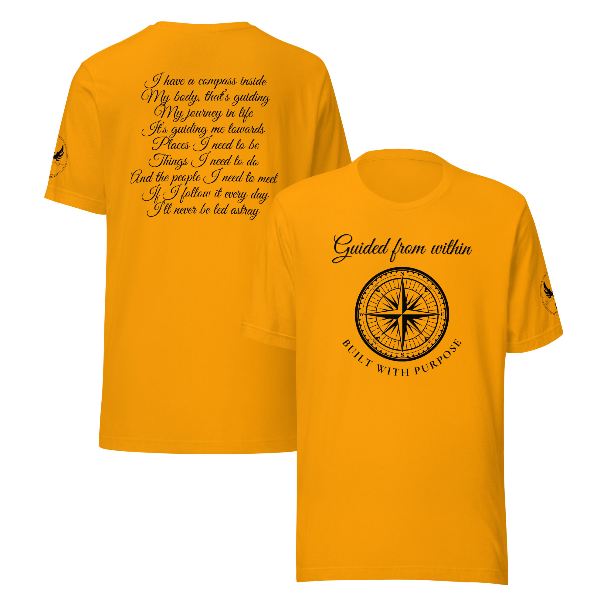 "Guided From Within" (Black Print)