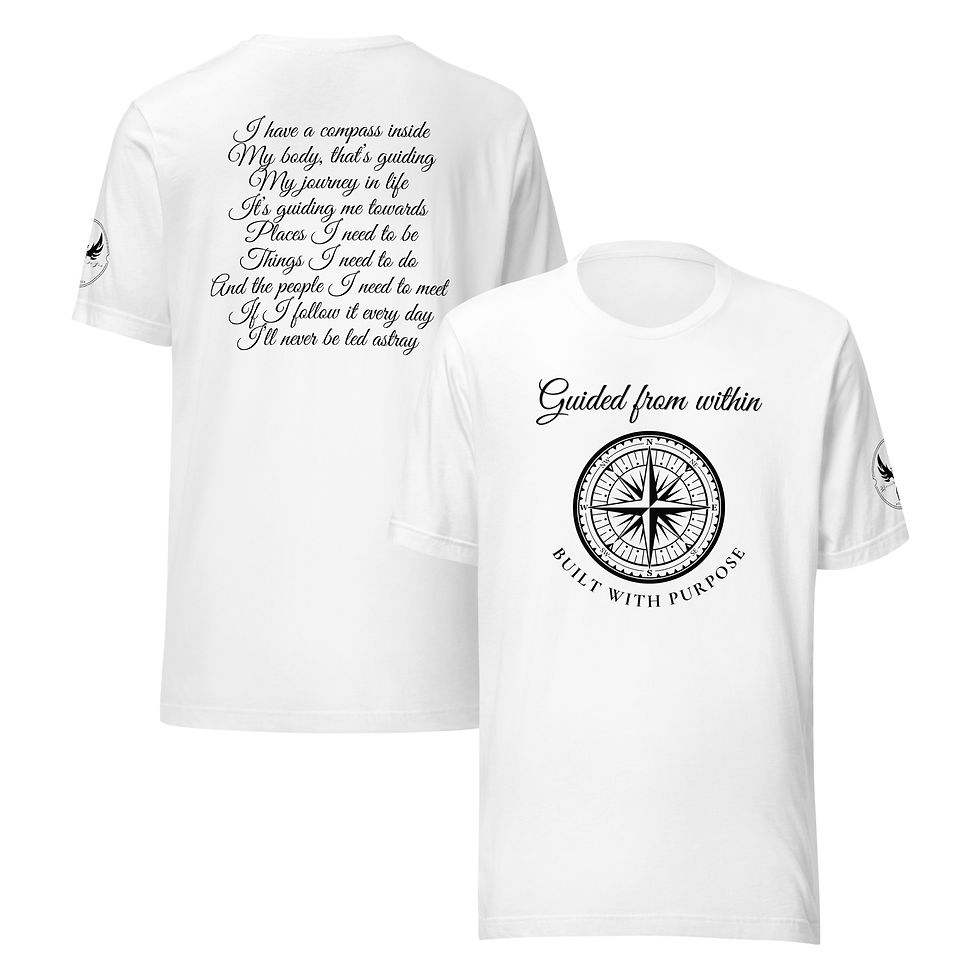 Thumbnail: "Guided From Within" (Black Print)