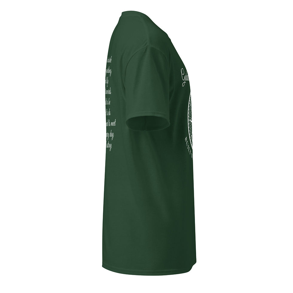 Thumbnail: "Guided From Within" (White Print) DryBlend® T-Shirt