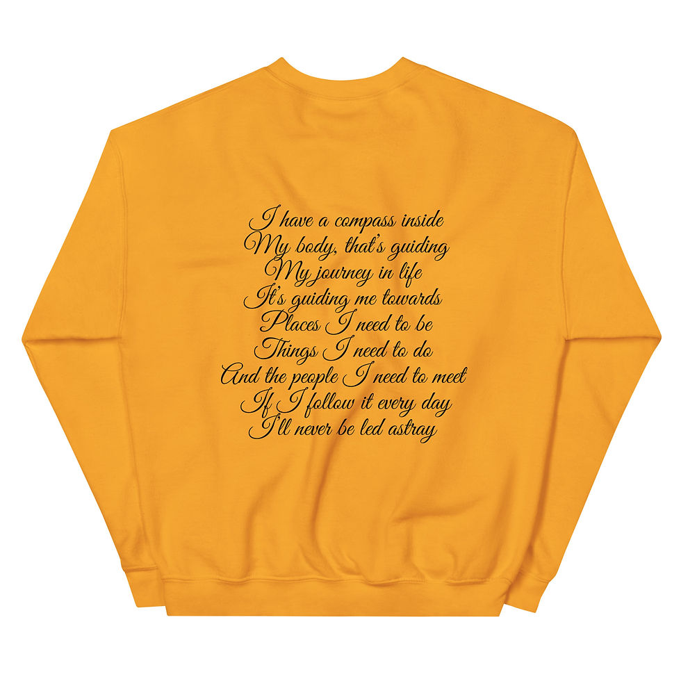 Thumbnail: "Guided From Within" (Black Print)