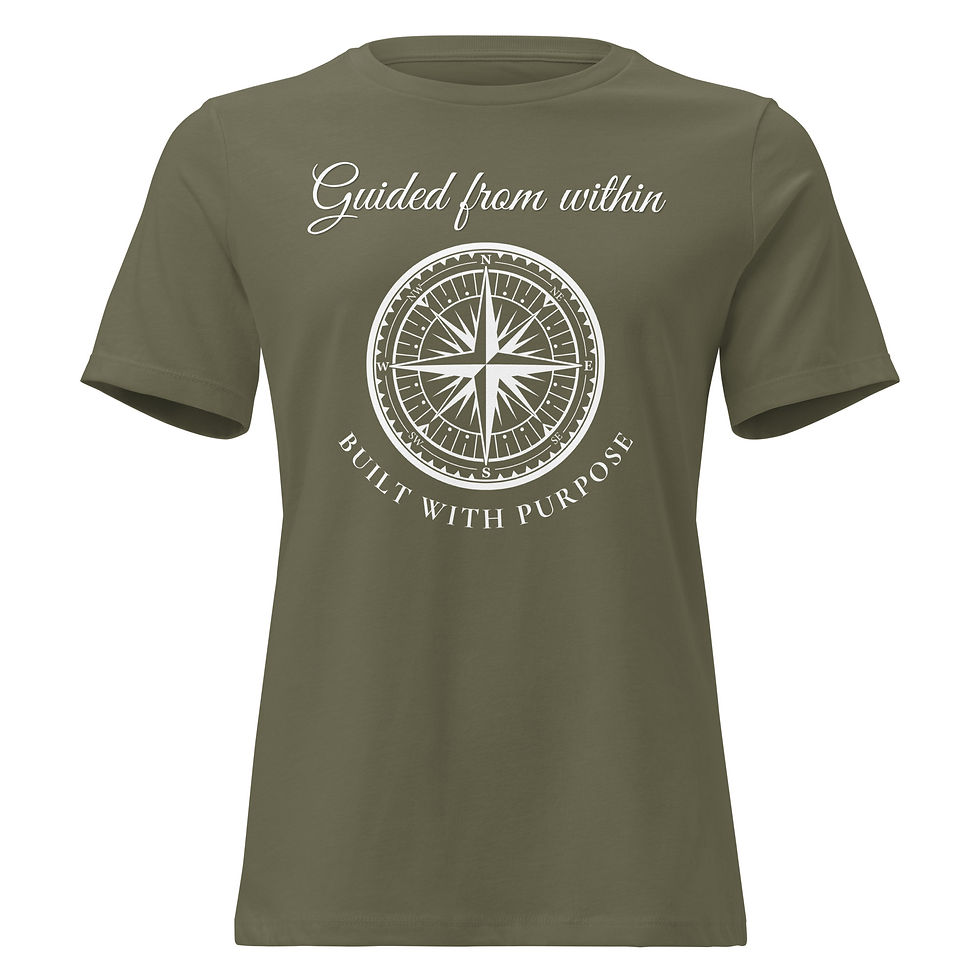 Thumbnail: "Guided From Within" (White Print)