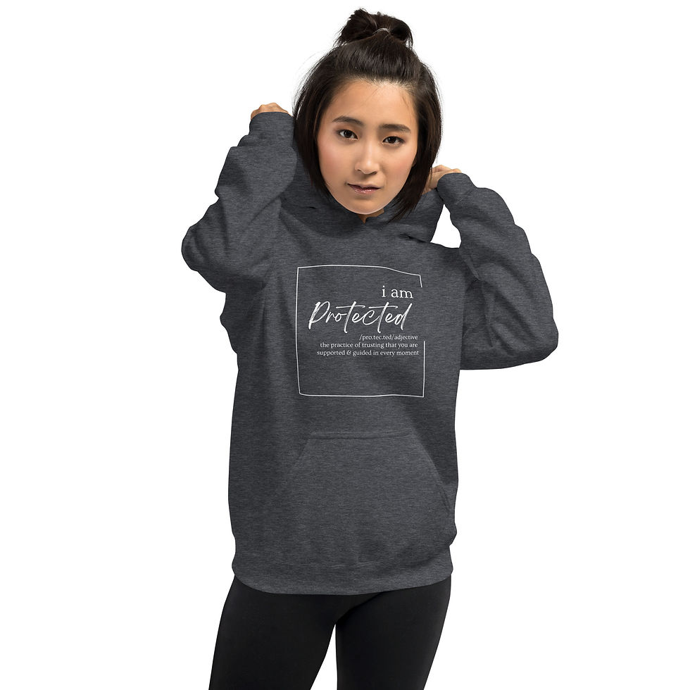 Thumbnail: "I Am Protected", Loose Fit (White Print)