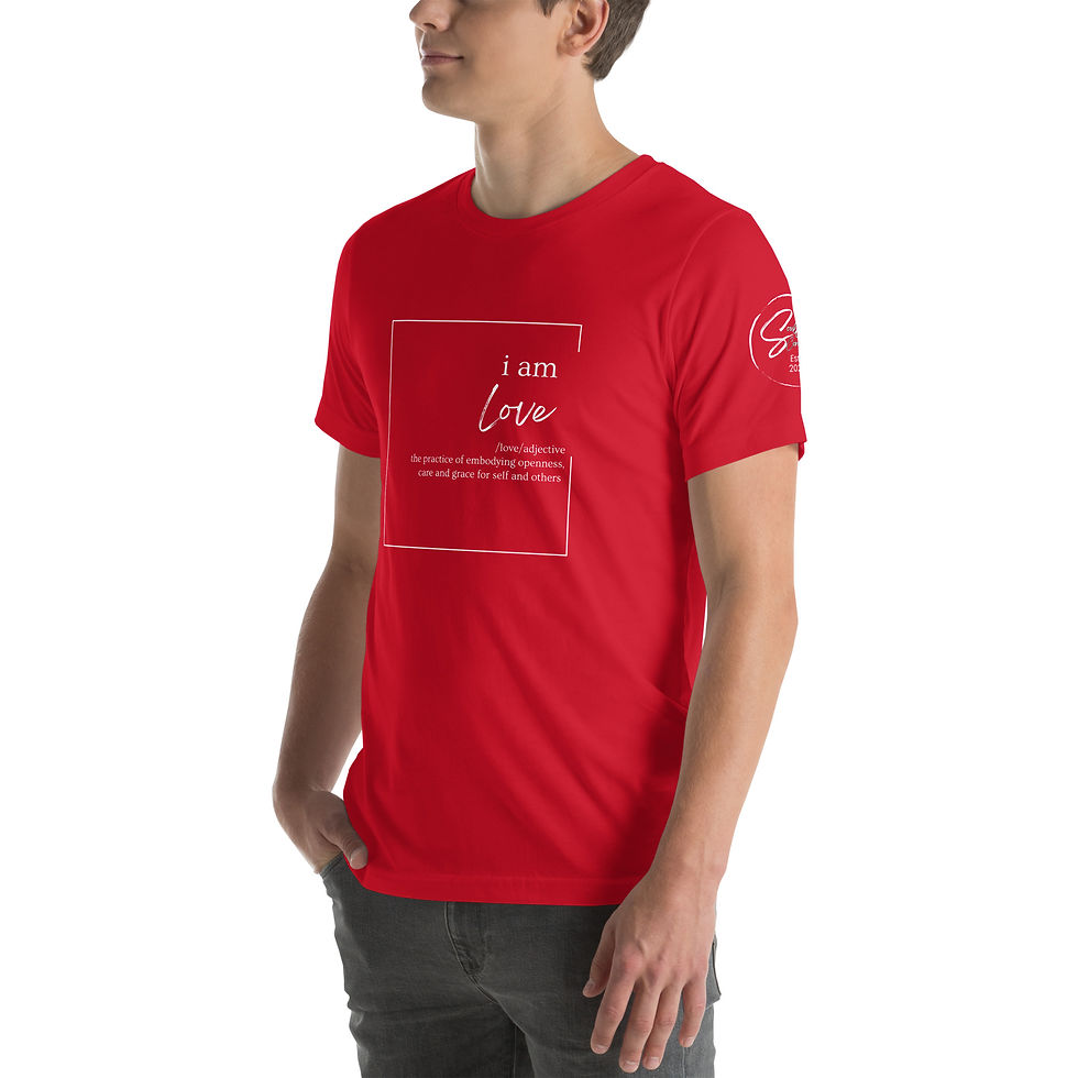 Thumbnail: “I Am Love” (White Print)