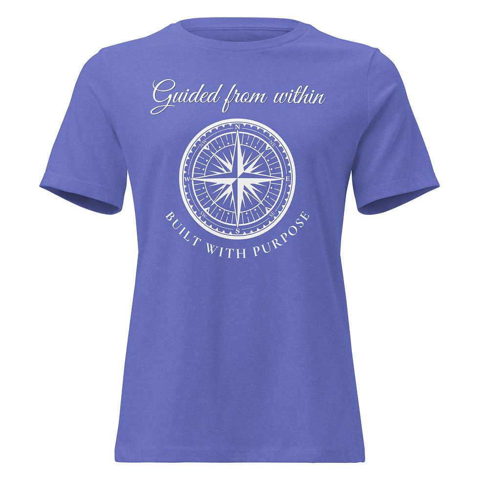 Thumbnail: "Guided From Within" (White Print)