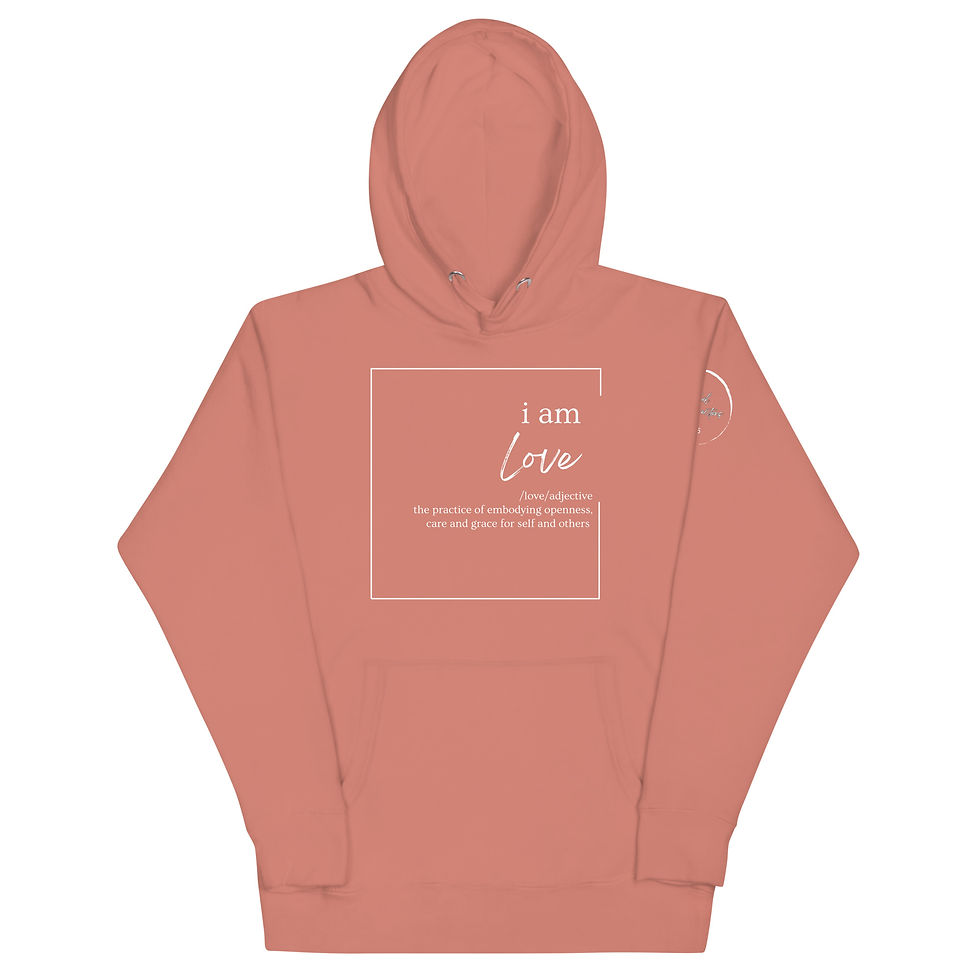 Thumbnail: "I Am Love", Slim Fit (White Print) 