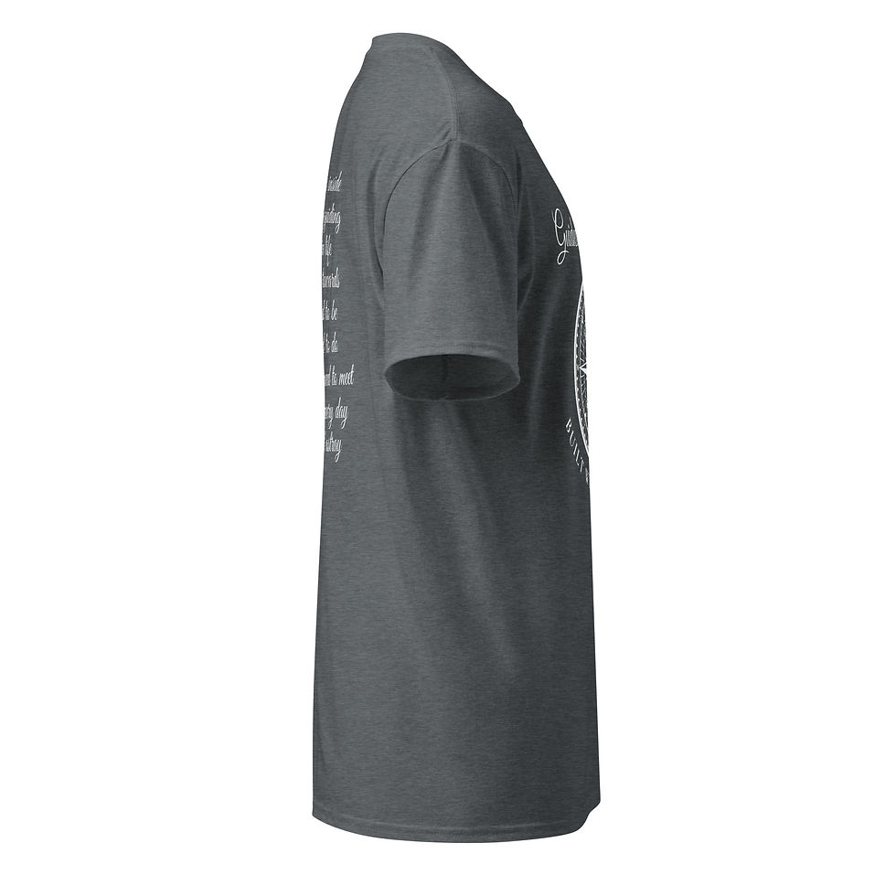 Thumbnail: "Guided From Within" (White Print) DryBlend® T-Shirt