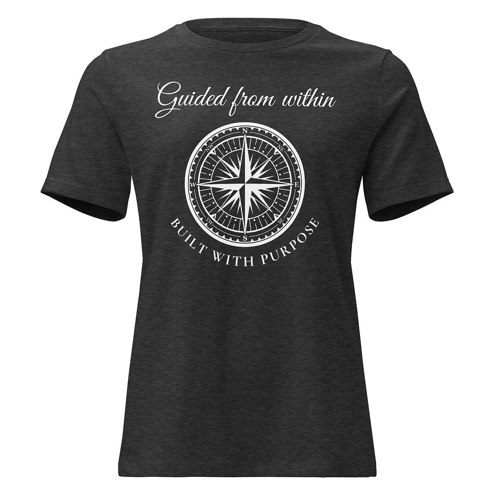 Thumbnail: "Guided From Within" (White Print)