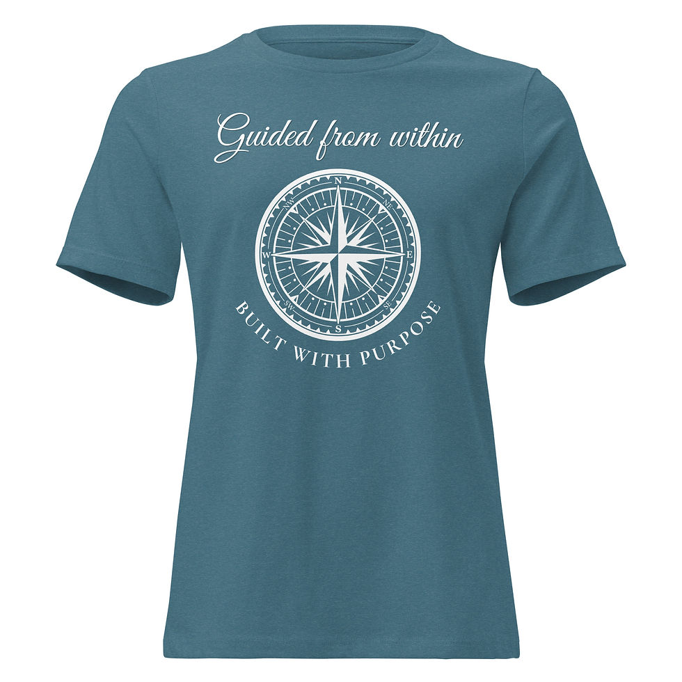 Thumbnail: "Guided From Within" (White Print)
