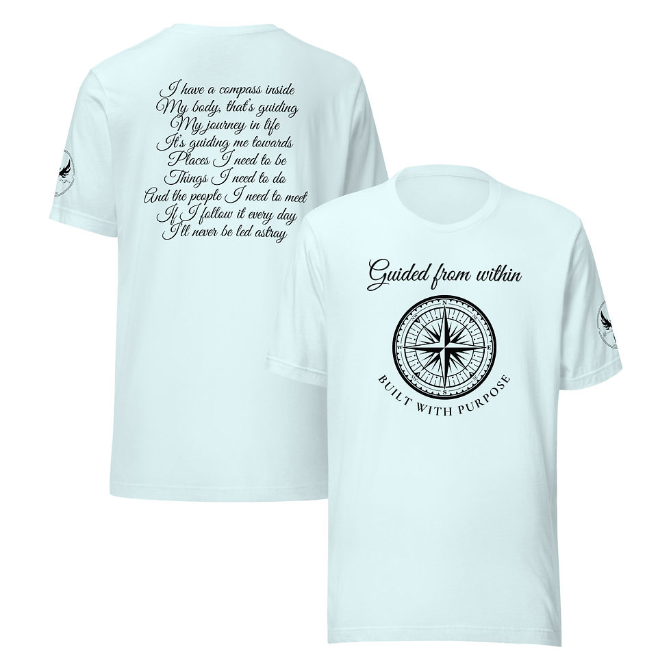 Thumbnail: "Guided From Within" (Black Print)