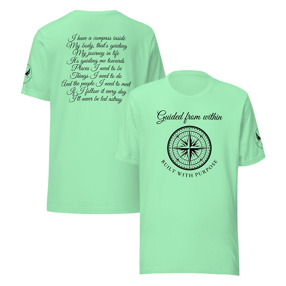 Thumbnail: "Guided From Within" (Black Print)