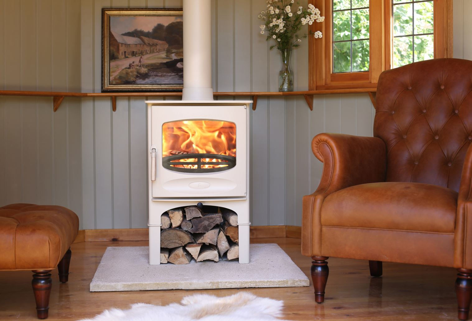 Petit poêle à bois Charnwood C-FIVE