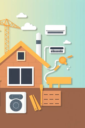 graphic design featuring construction