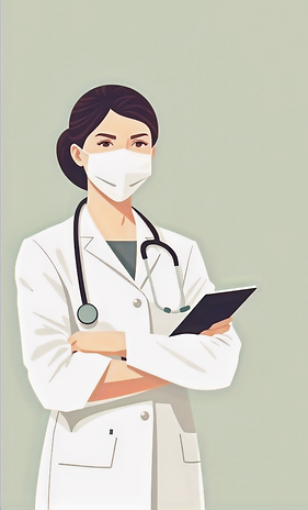 pop art doctor graphic