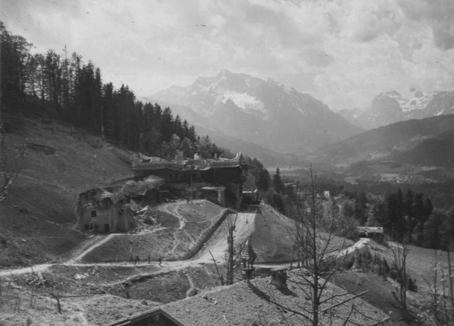 Berghof après bombardement