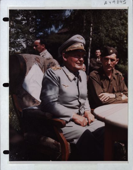 Interview Goering après capture