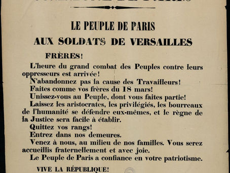Affiche de La Commune