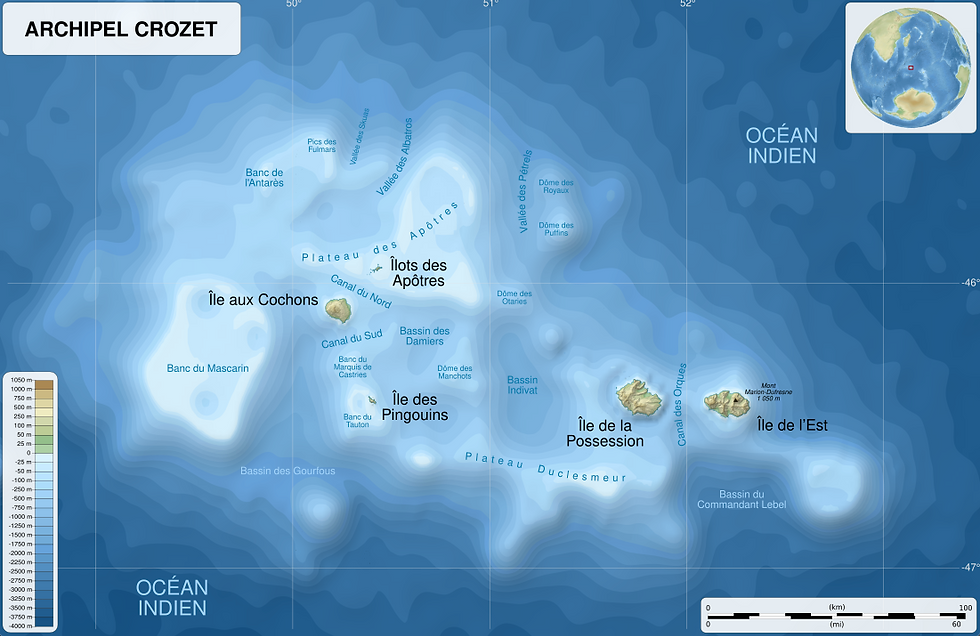 Carte de l'archipel