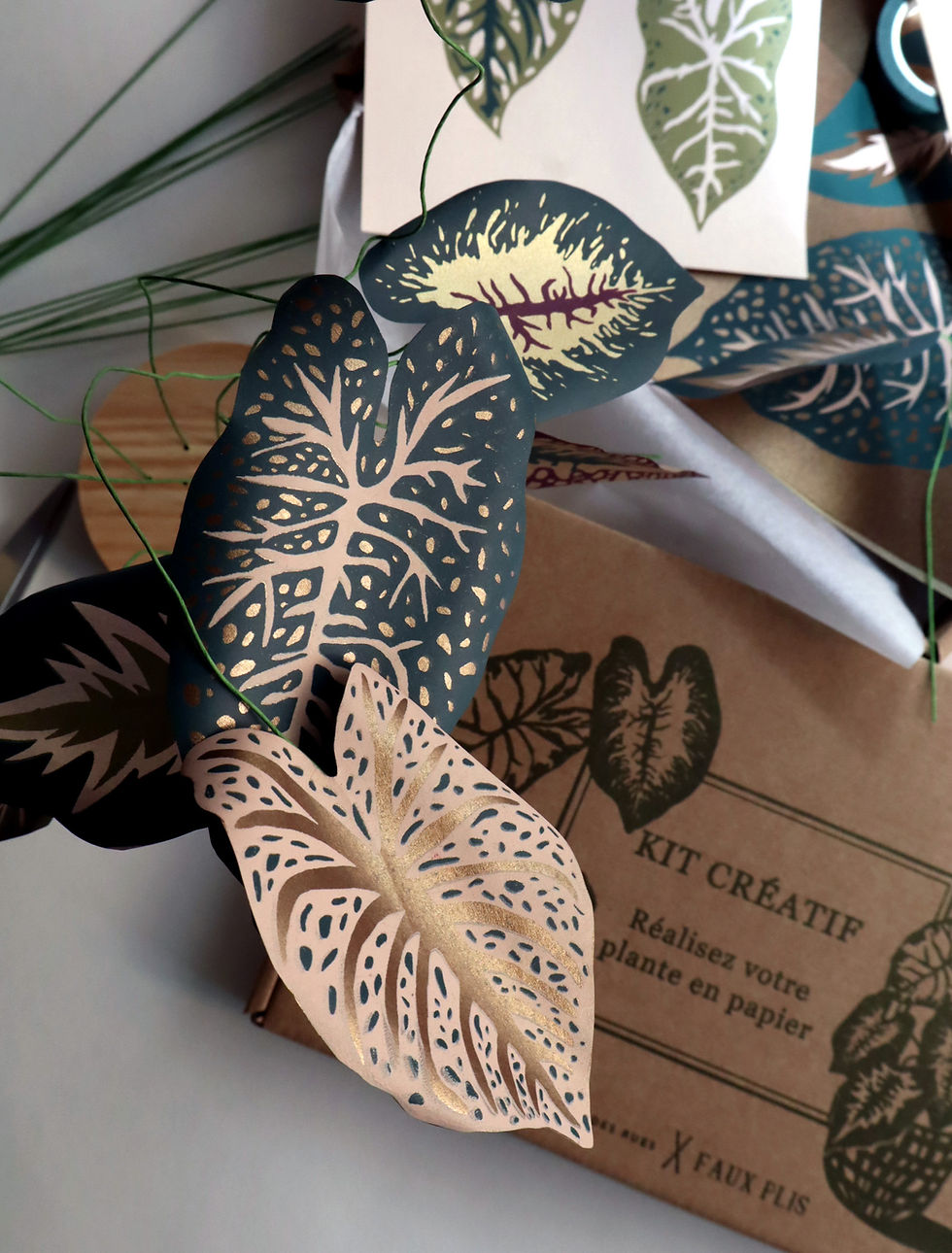 Miniature : Kit DIY Réalisez votre plante en papier