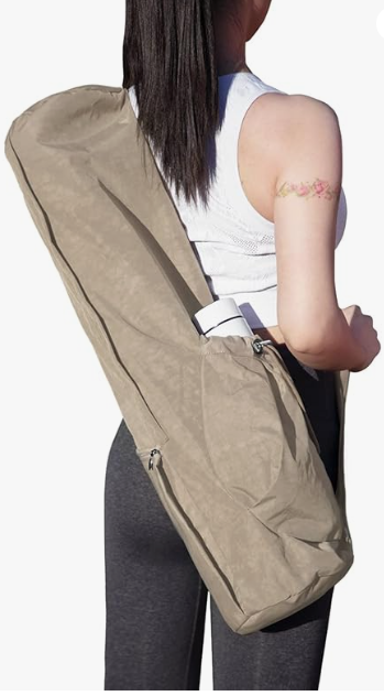 EnjoyActive Premium Yoga Bag - Tan