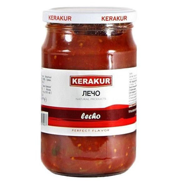 Лечо с базиликом "KERAKUR" 650г. ст. Армения 1шт. оптом