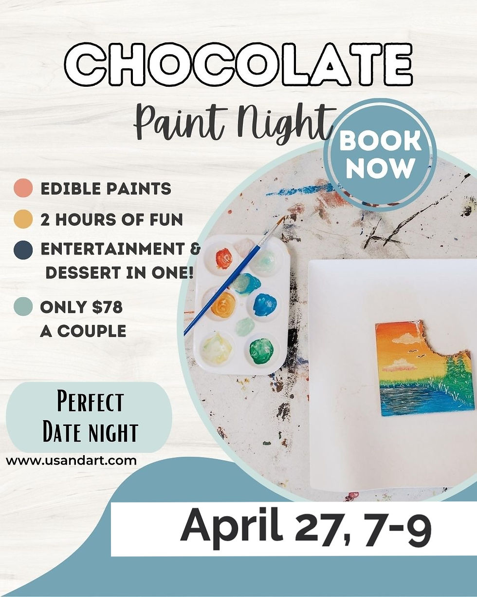 unique date, Utah date night, chocolate lovers, March in utah, Utah date ideas, Utah date, Utah county date ideas, date ideas