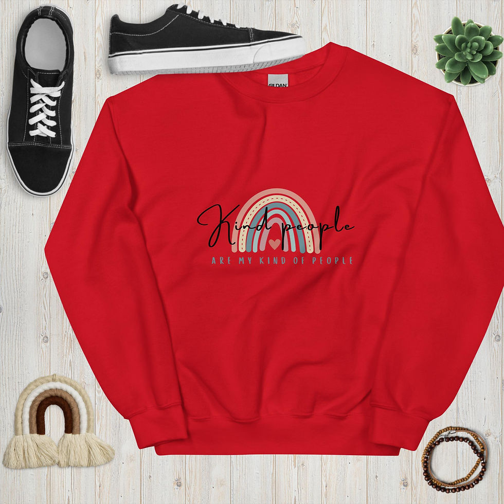 Thumbnail: Kind people are my kind of people Unisex Sweatshirt