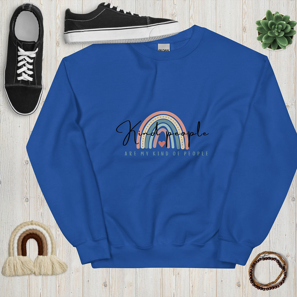 Thumbnail: Kind people are my kind of people Unisex Sweatshirt