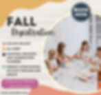 Fall registration is live on the site, all ages, painting, drawing, and combination classes, perfect after-school activity