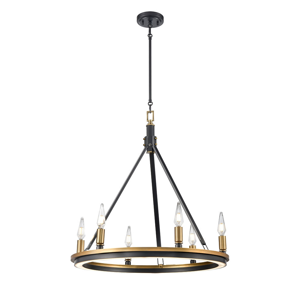 Aletheia 6 Light Multi CCT Chandelier