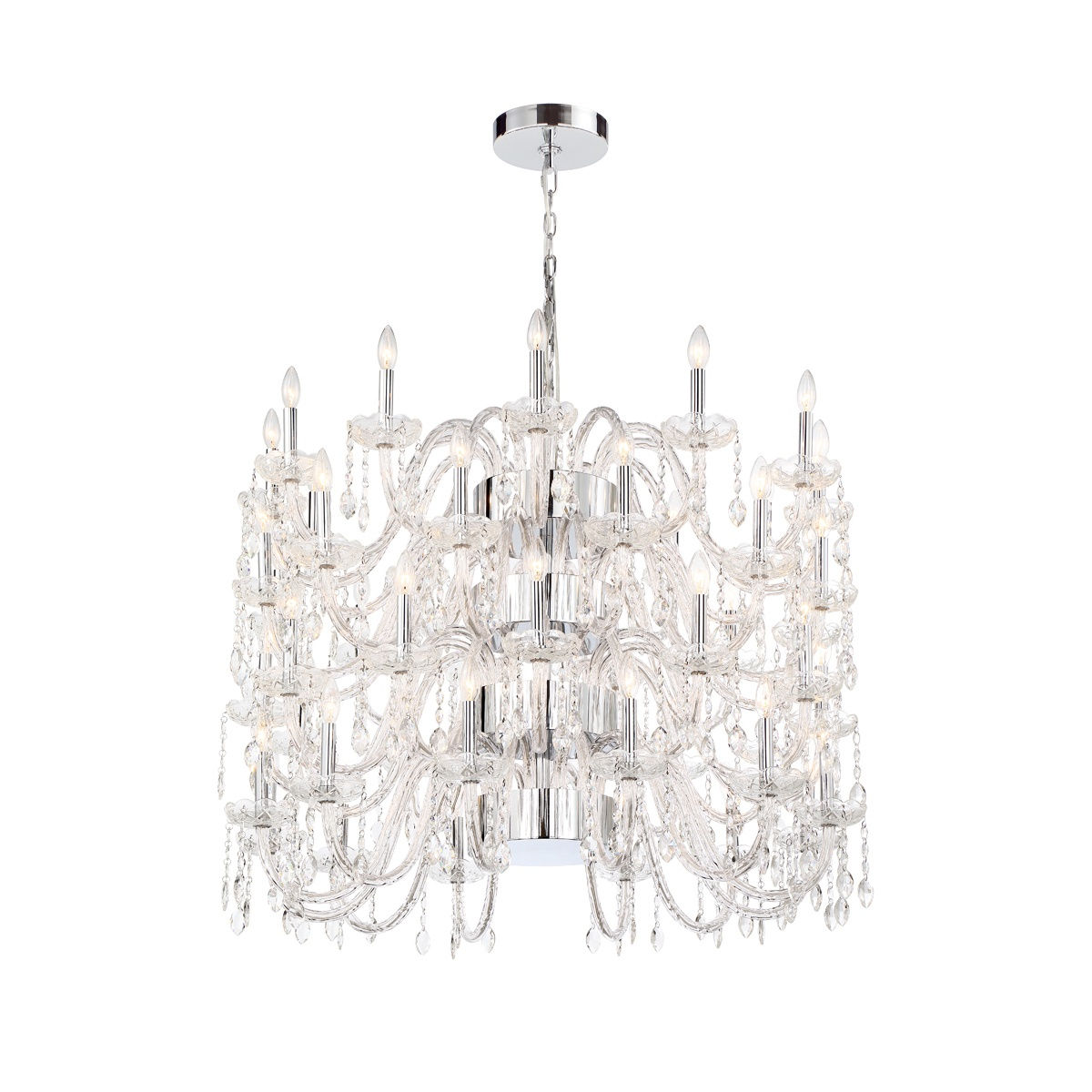 Ferrero 42" Round 4 Tier Chandelier