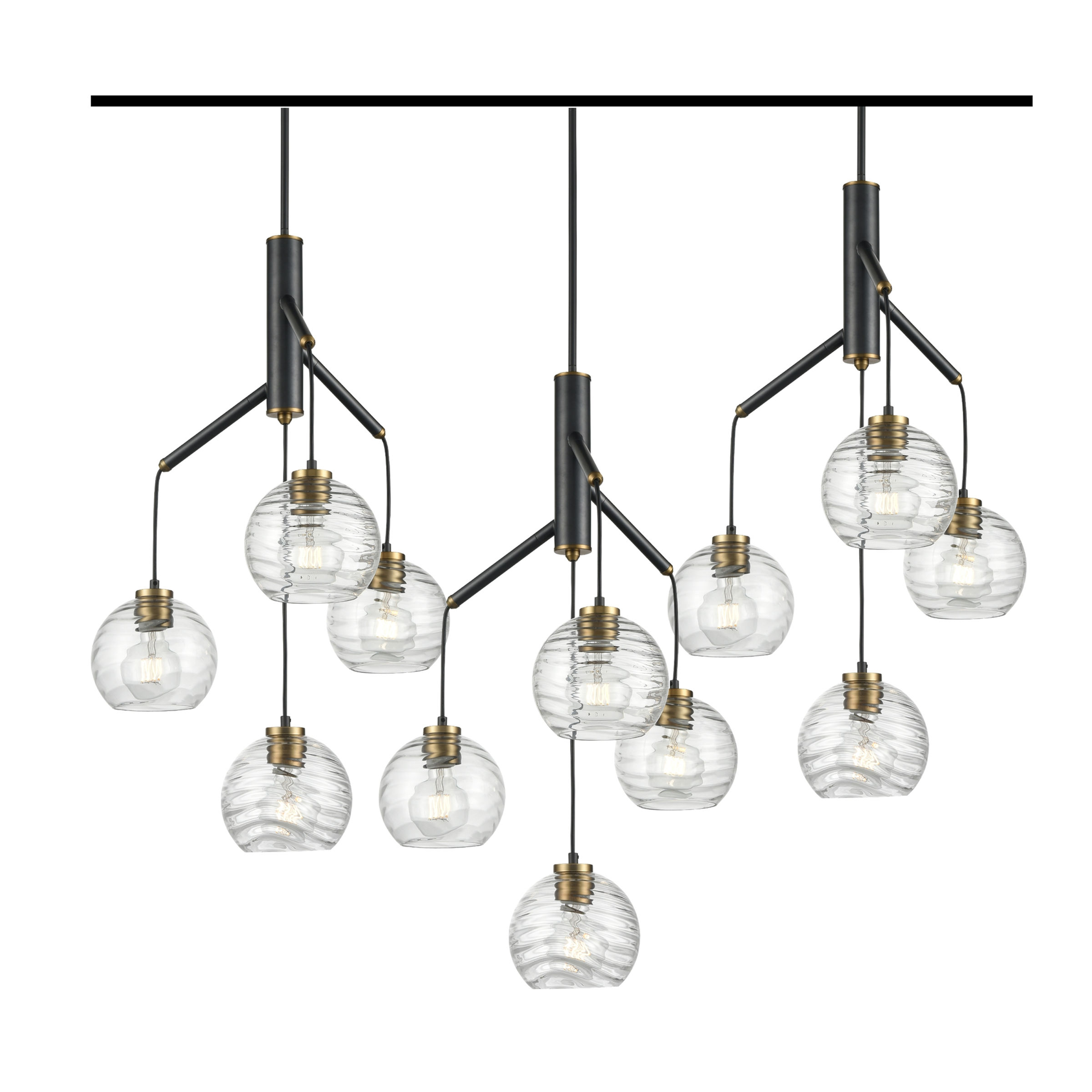 Tropea 12 Light Linear Chandelier