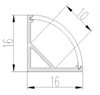 Thumbnail: 8 Foot Corner Extrusion