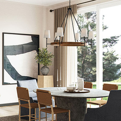 Thumbnail: Jonah 4-Light Chandelier