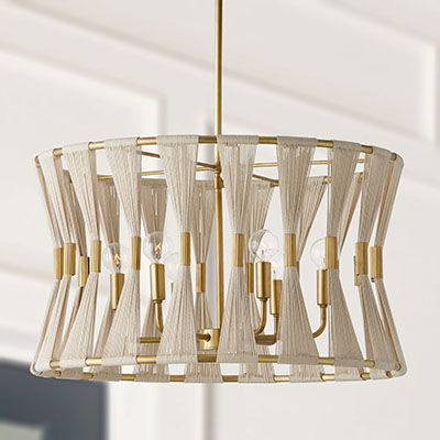 Thumbnail: Bianca 6-Light Pendant