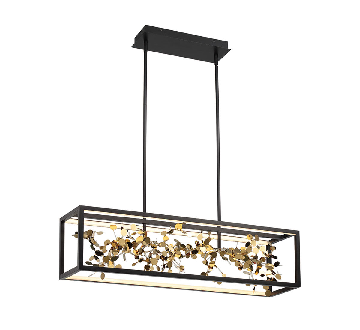 TERLIZZI 10107-02, Medium Linear LED Chandelier