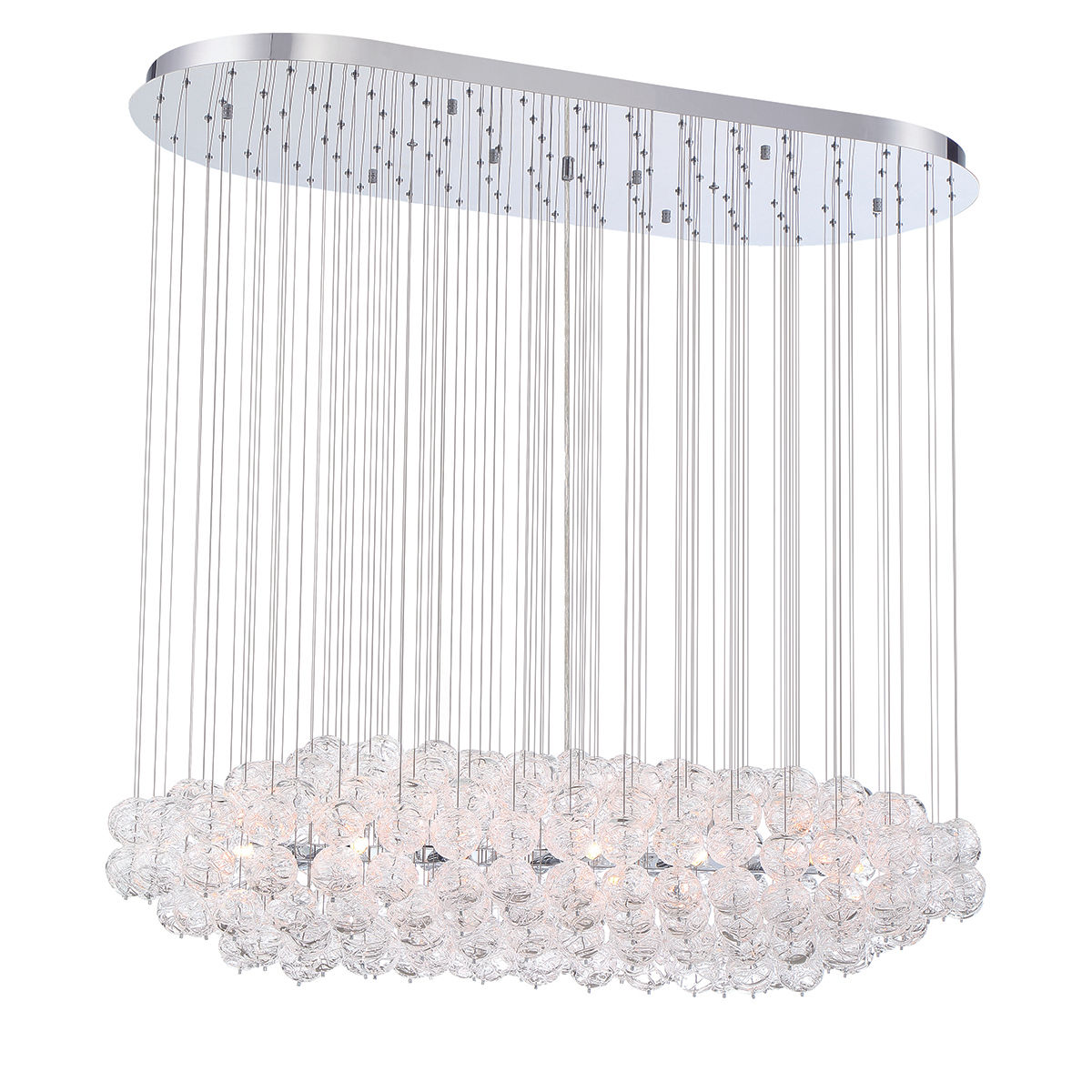 Riverdale 45" Oval Chandelier