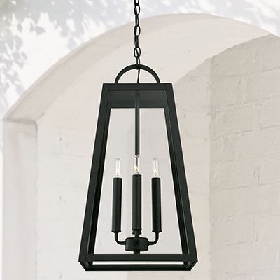 Thumbnail: Leighton 4-Light Outdoor Hanging Lantern