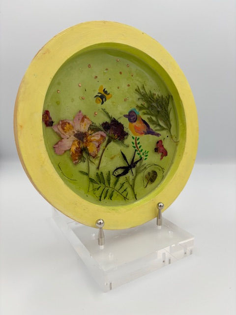 Thumbnail: Handmade Resin Desert Tray