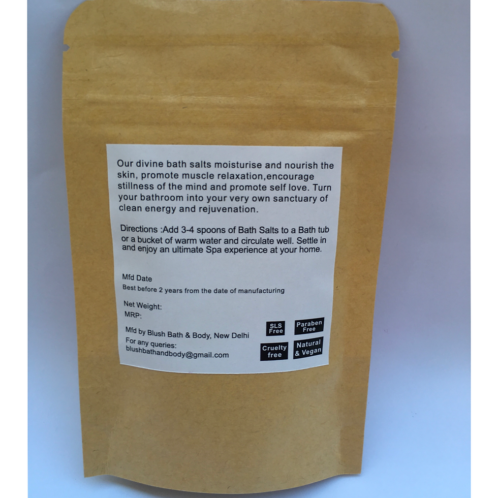 Thumbnail: Love and Lather Soaking Salts ( Trial pack-50g)
