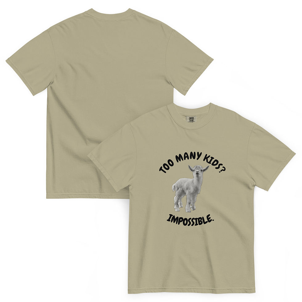 Thumbnail: Unisex garment-dyed heavyweight t-shirt