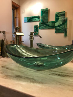 Fused Glass Wall Art | Thal Glass Studio