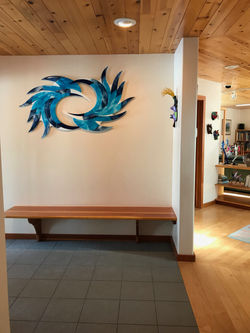 Fused Glass Wall Art | Thal Glass Studio Jackson Hole