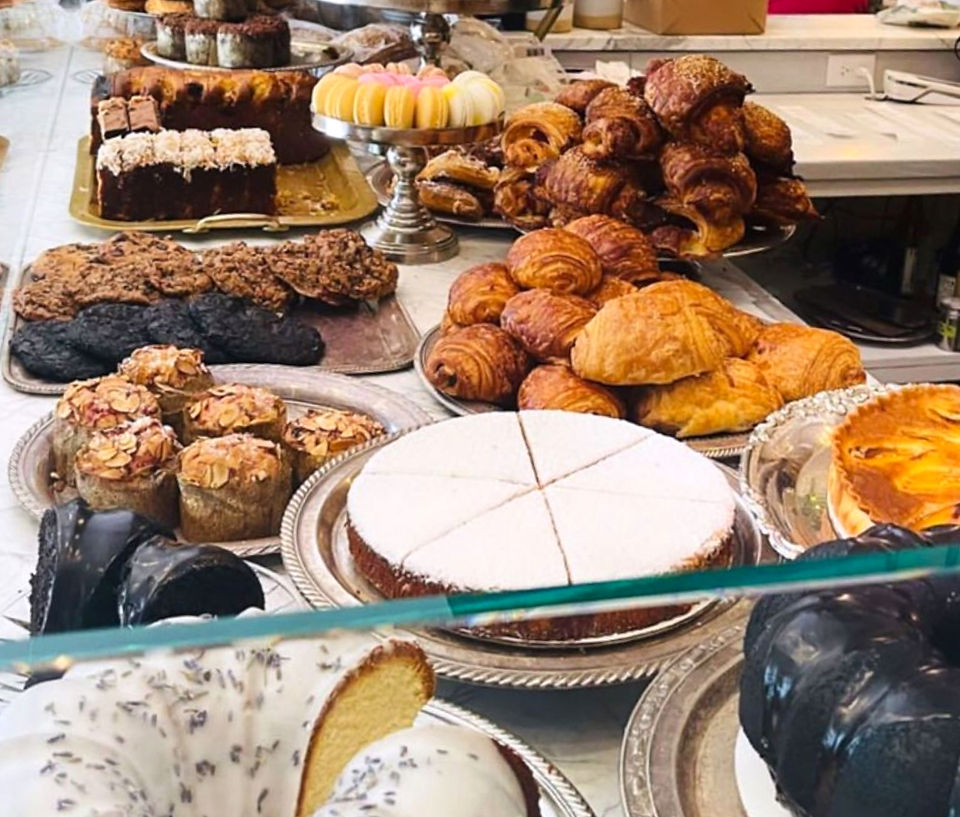 Persephone Cafe's croissants and baked goods