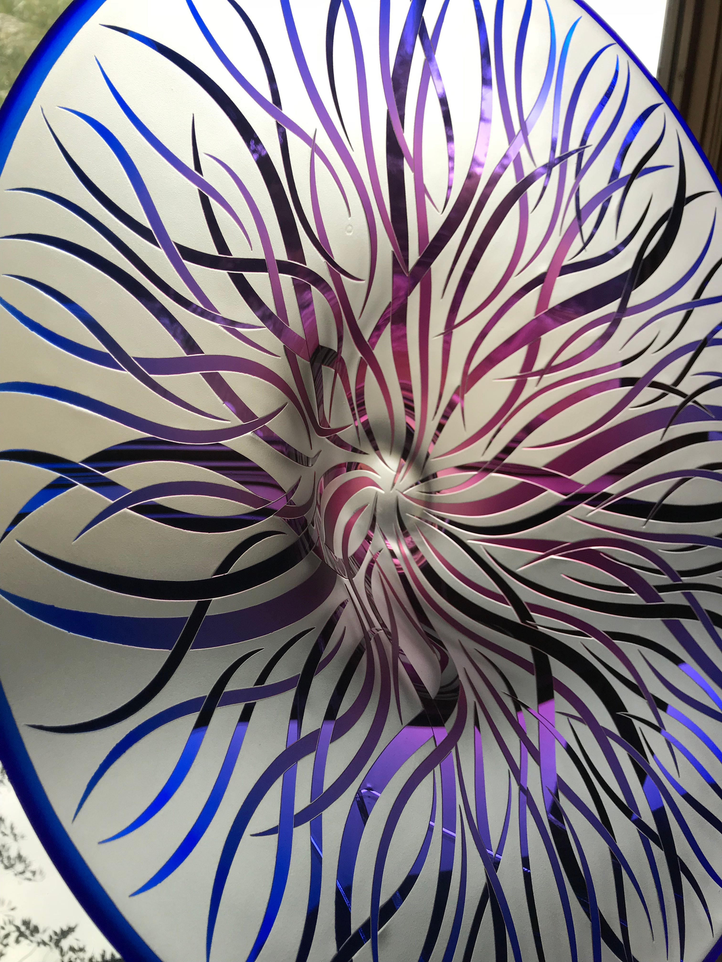 Cobalt-Ruby Solar Flare