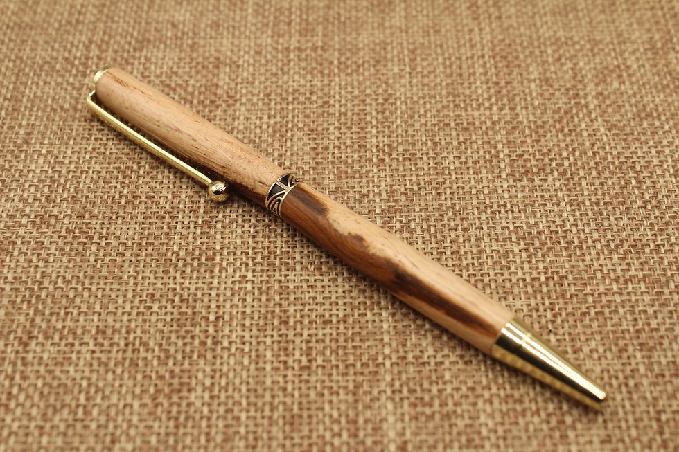 stylo bille en bois